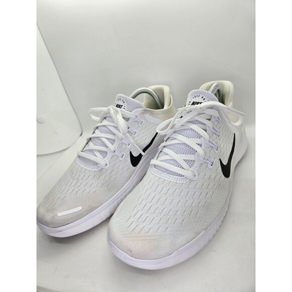 Nike Free RN 2018 Shoes Men\'s 8.5 White Road Running Athletic Minimal Sneakers main image 7